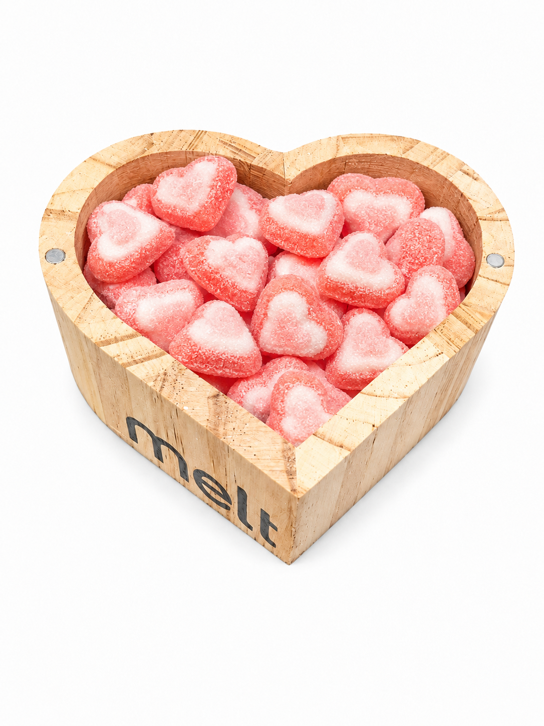 Heart wooden shape / candy