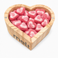 Heart wooden shape / candy