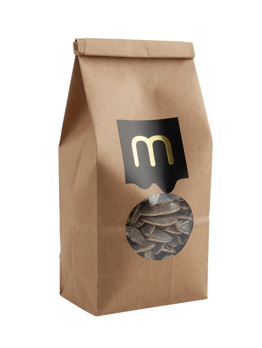 Salted sunflower seeds