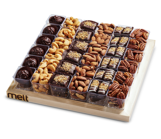 Chocolates and Nuts Cups Tray