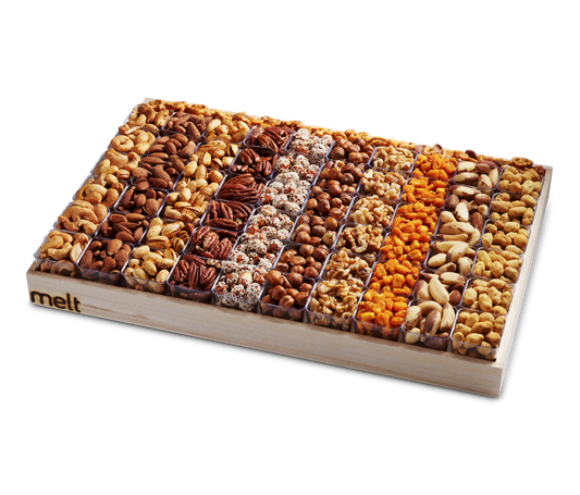 Premium Nuts Cups Wooden Tray