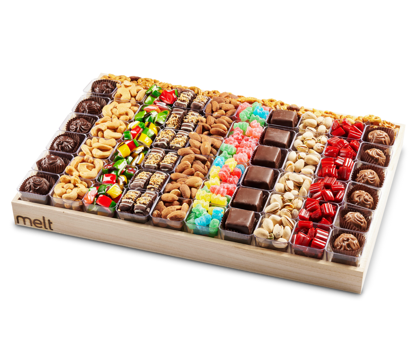 Chocolates, Nuts and Co Candy Cups Tray