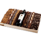 Deluxe Chocolates and Wine Wooden Tray
