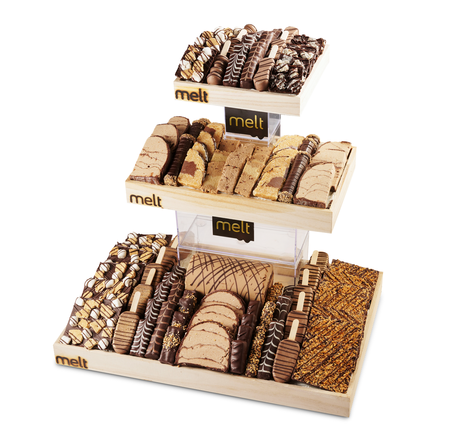 Triple Chocolates Tower