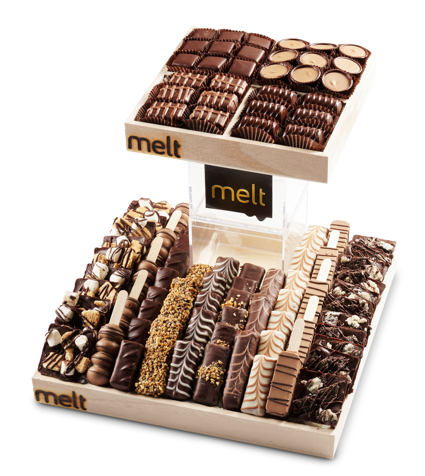 Deluxe Chocolates Tower