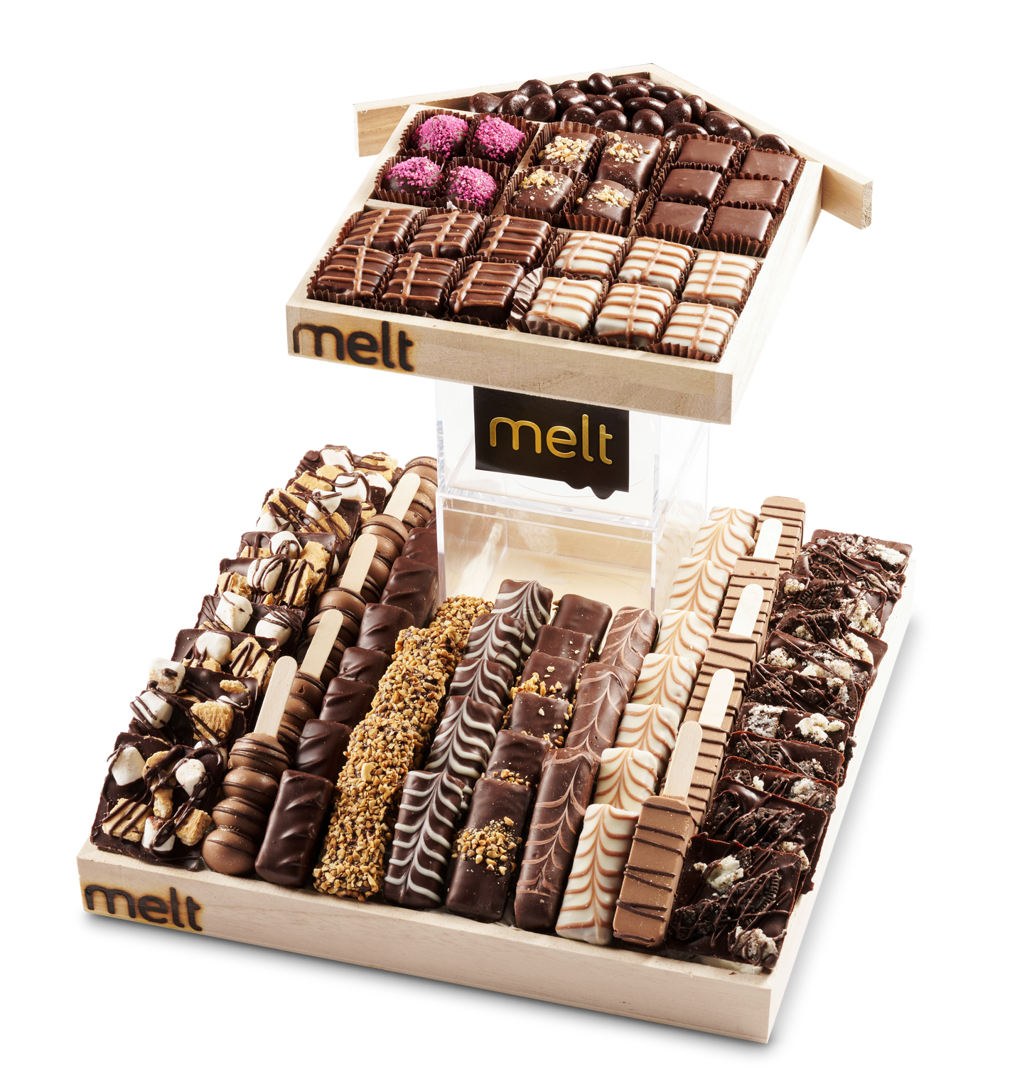 Deluxe Home Chocolates Tower