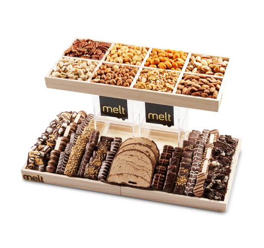 Deluxe Chocolates and Nuts Tower