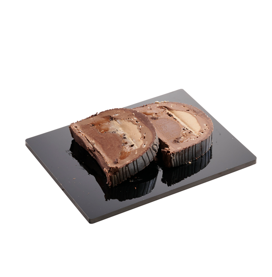 Deluxe Chocolate Log Slices