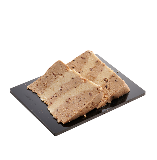 Chocolate/Vanilla Halva Slices