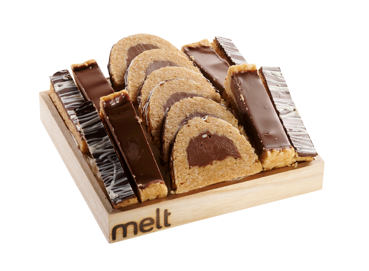 Peanut Chew Log and Fingers Combo