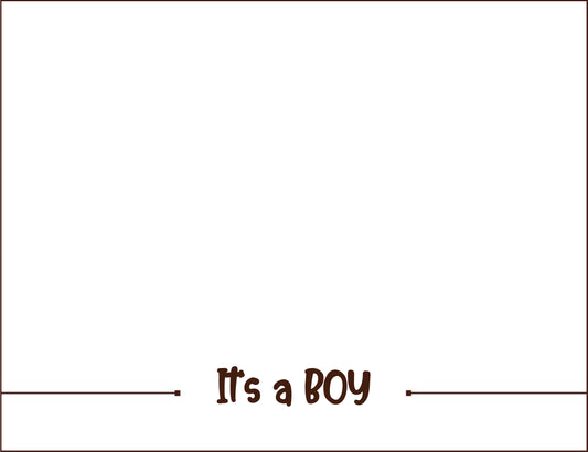 It's a Boy Card