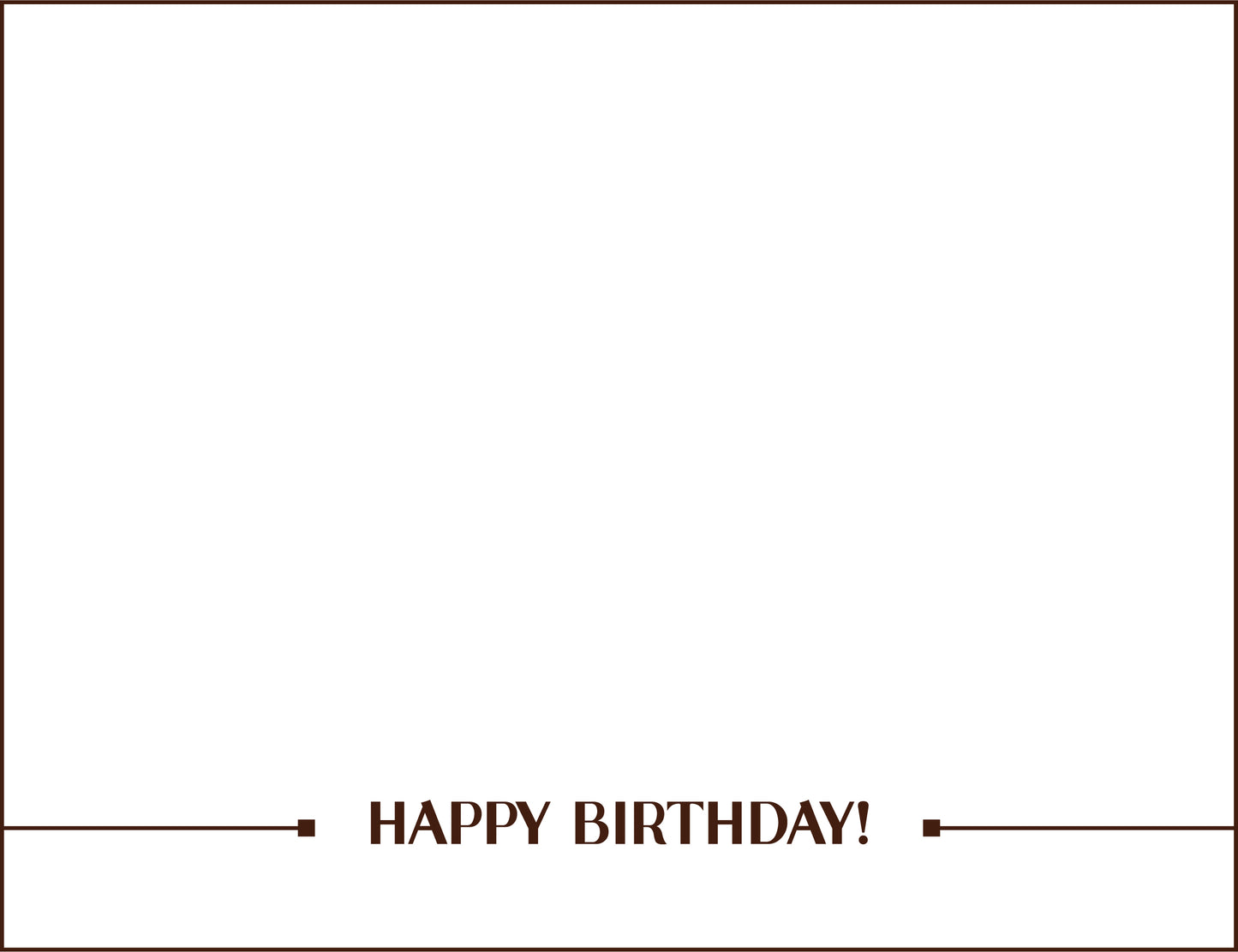 Happy Birthday Card