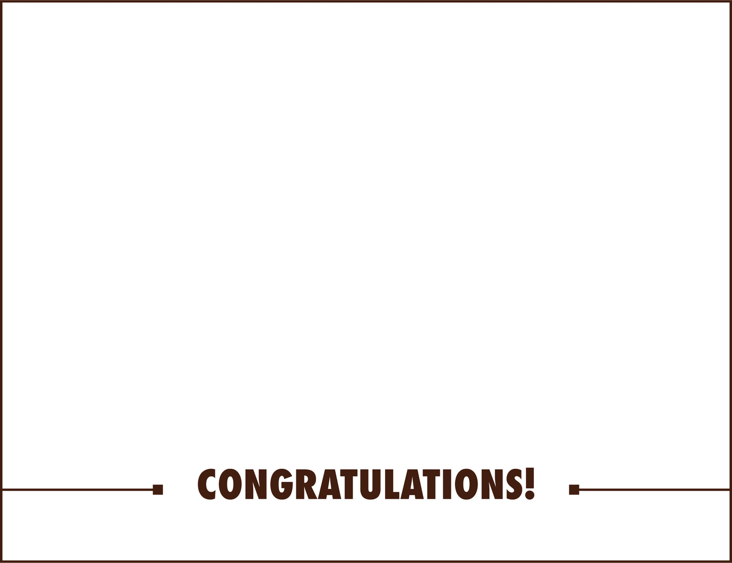 Congratulations Card