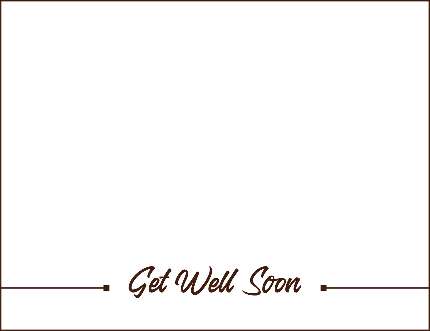 Get Well Soon Card