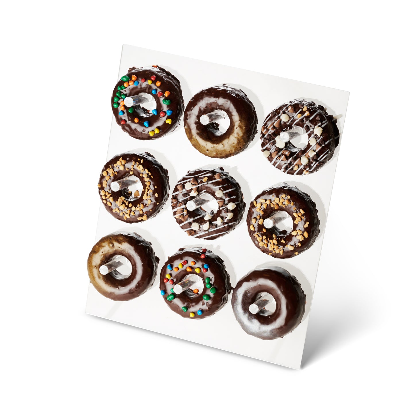 Peanutchew donuts 9 piece acrylic stand