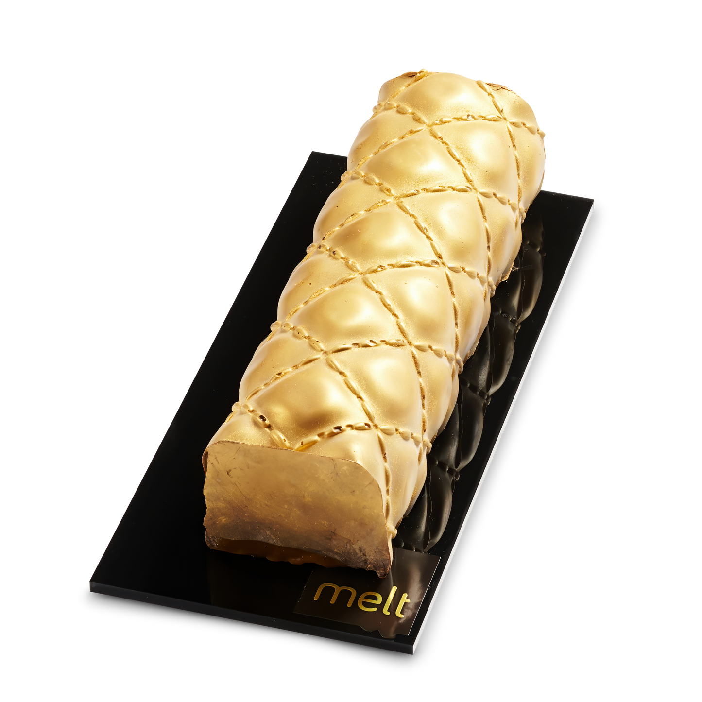 Peanut Butter, Caramel Log