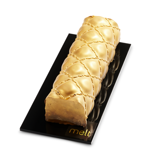 Peanut Butter, Caramel Log