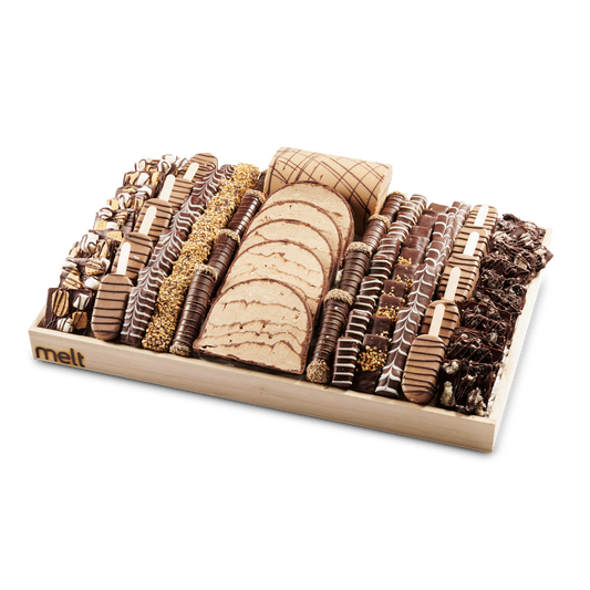 Chocolates and Log Slices Tray