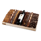 Deluxe Chocolates and Wine Wooden Tray