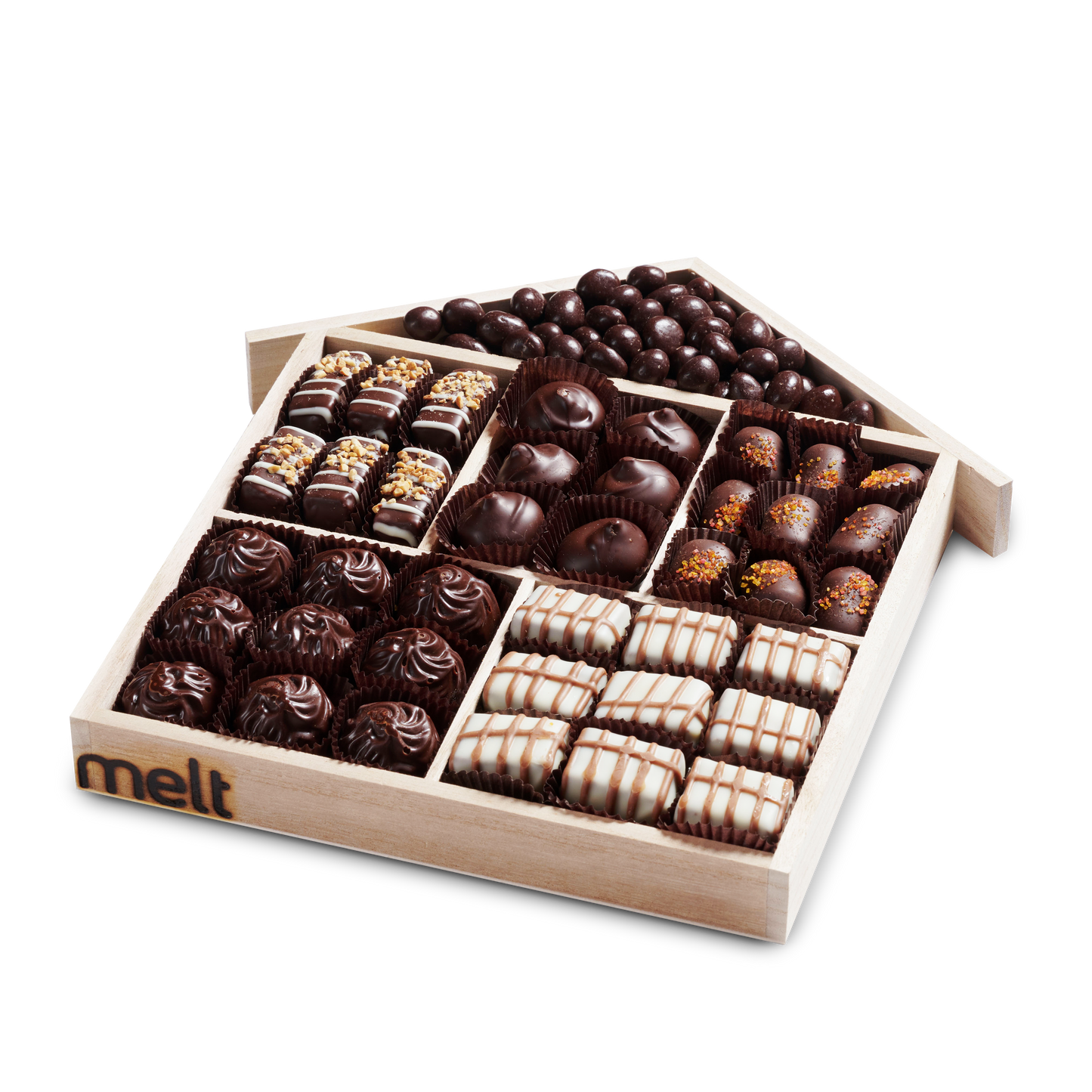 6 Sectional Home Chocolate Tray