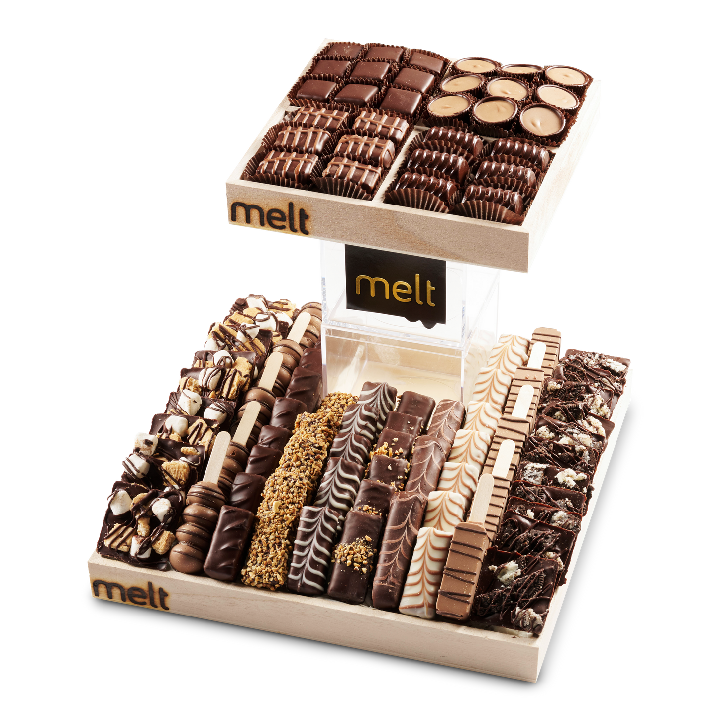 Deluxe Chocolates Tower