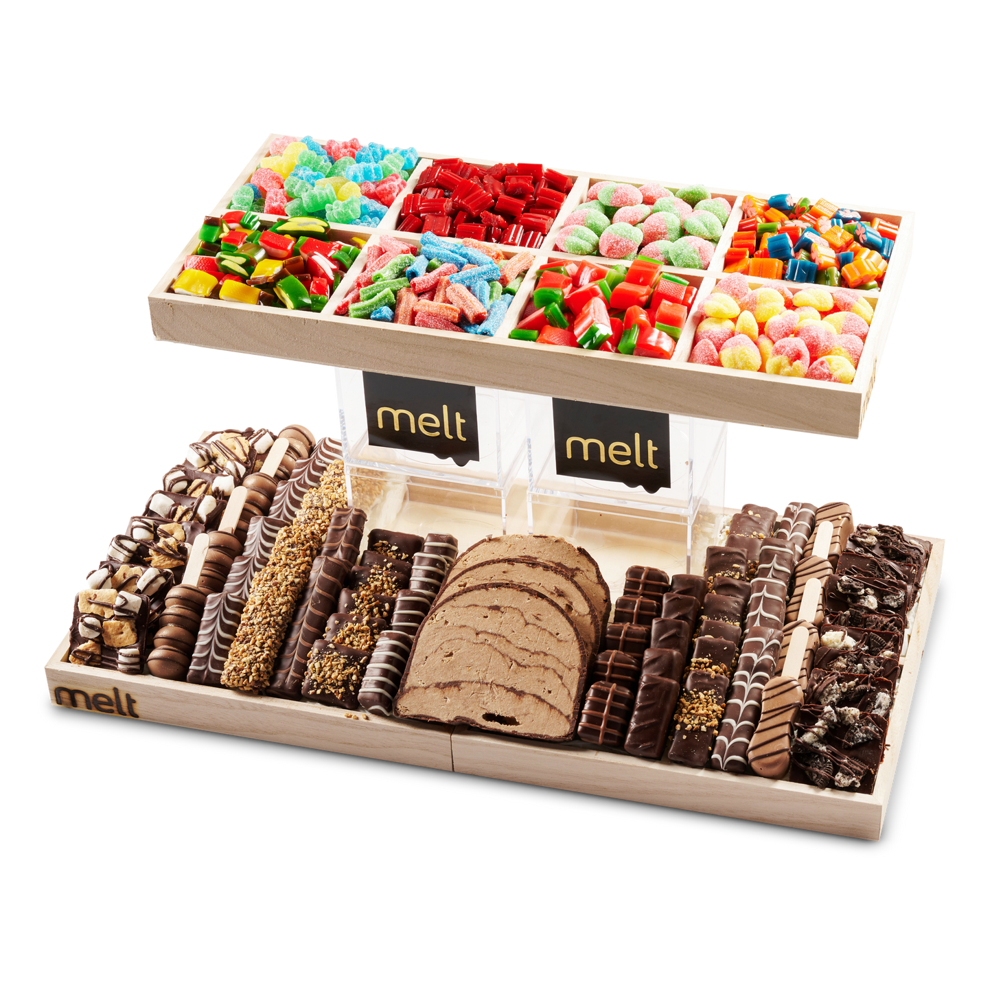 Chocolates and Candy Tower