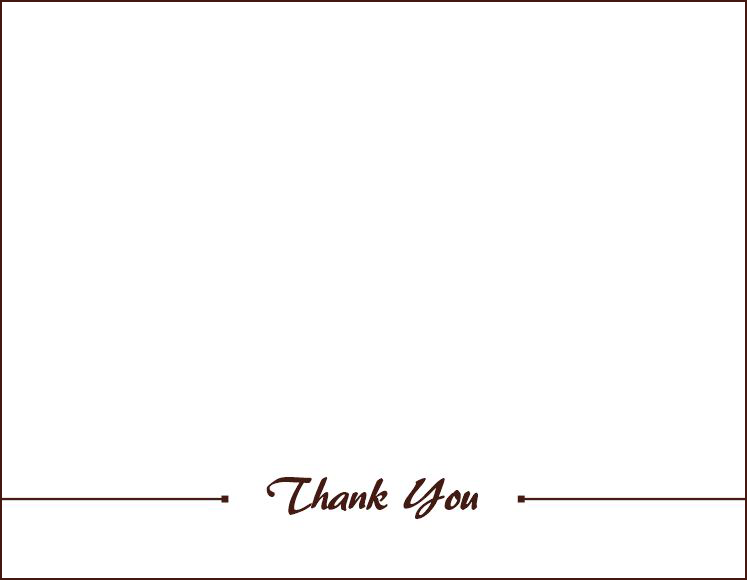 Thank You Card